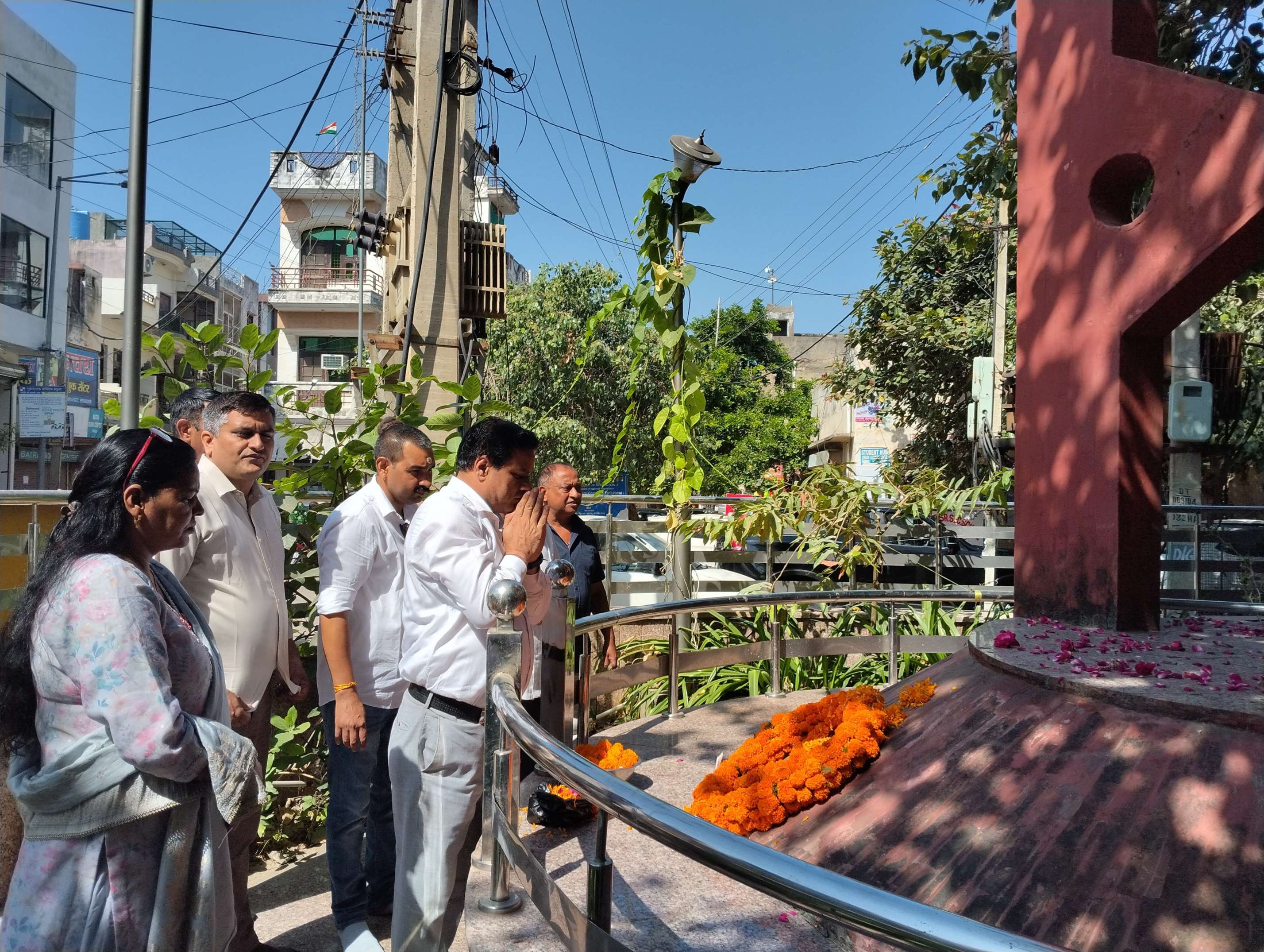 हांसी में वीर एवं शहीदी दिवस पर अमर शहीदों को दी श्रद्धांजलि